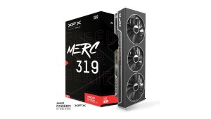 XFX SPEEDSTER MERC319 RADEON RX 7800 XT BLACK Gaming Graphics Card with 16GB GDDR6 HDMI 3xDP, AMD RDNA™ 3