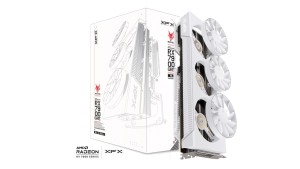 XFX Quicksilver AMD Radeon RX 7900GRE Magnetic Air Gaming Graphics Card Arctic White