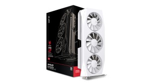 XFX Mercury AMD Radeon RX 9060 XT OC White Gaming Edition 16G