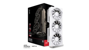 XFX Swift AMD Radeon RX 9070 OC White Triple Fan Gaming Edition with 16GB GDDR6 HDMI 3xDP, AMD RDNA™ 4